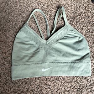 Nike dri-fit  tank - olive green